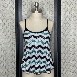 rue21 Sequin Tank Top